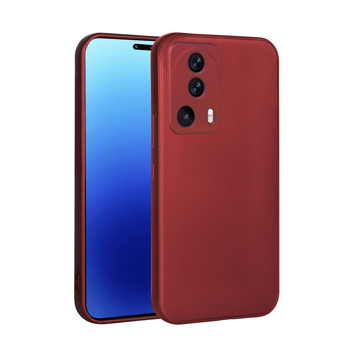 Xiaomi Mi 13 Lite Kılıf Zore Premier Silikon Kapak Kırmızı