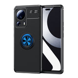 Xiaomi Mi 13 Lite Kılıf Zore Ravel Silikon Kapak Siyah