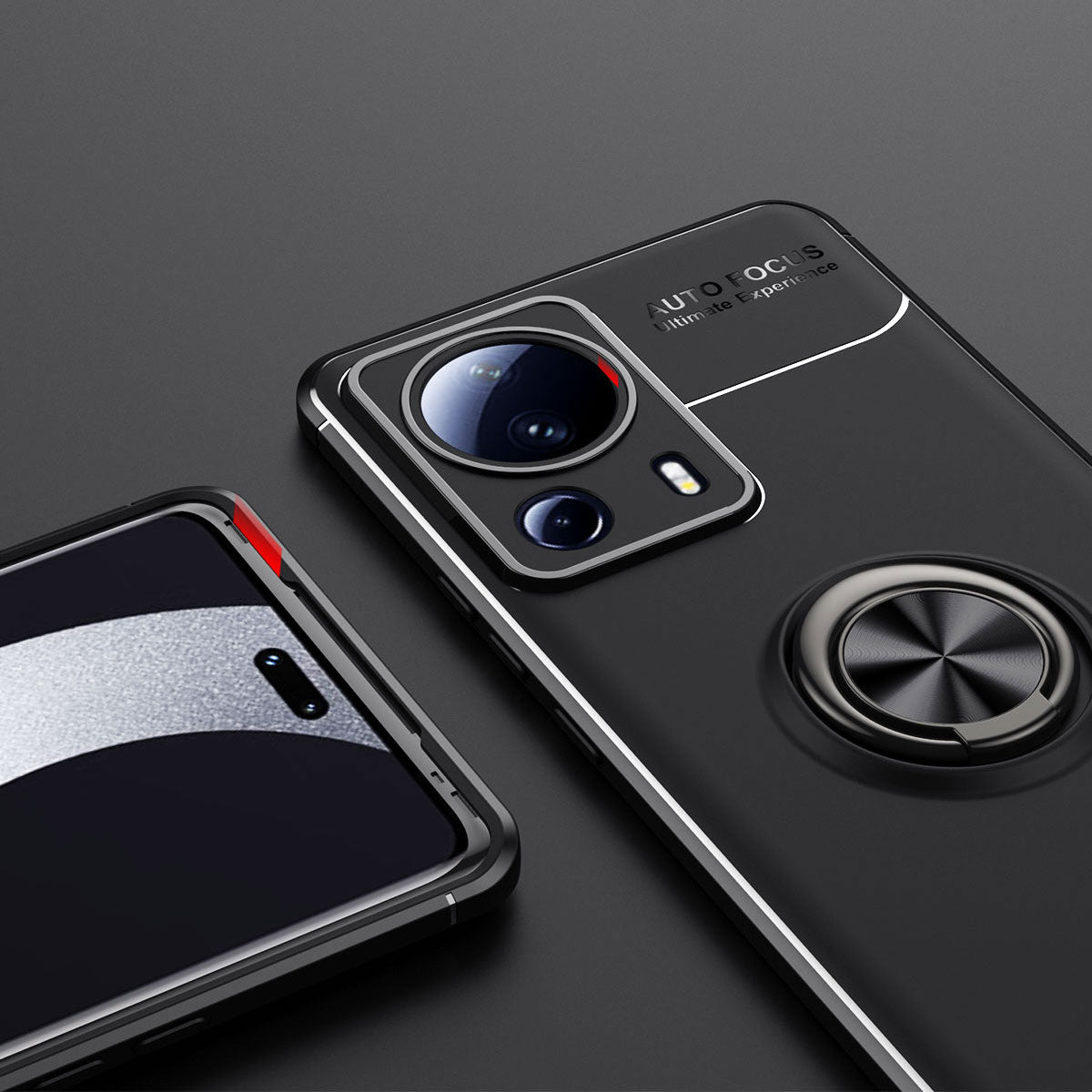 Xiaomi Mi 13 Lite Kılıf Zore Ravel Silikon Kapak Mavi