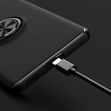 Xiaomi Mi 13 Lite Kılıf Zore Ravel Silikon Kapak Siyah-Mavi