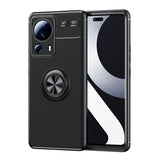 Xiaomi Mi 13 Lite Kılıf Zore Ravel Silikon Kapak Siyah