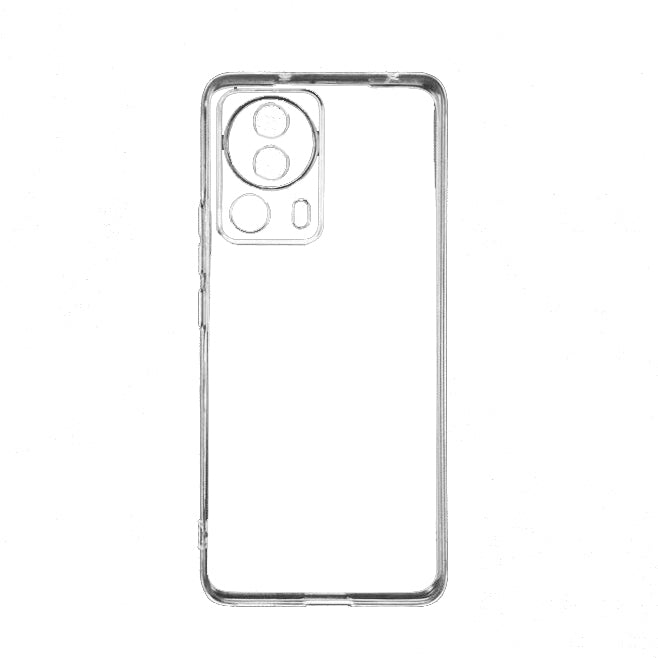 Xiaomi Mi 13 Lite Kılıf Zore Süper Silikon Kapak Renksiz