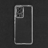 Xiaomi Mi 13 Lite Kılıf Zore Süper Silikon Kapak Renksiz