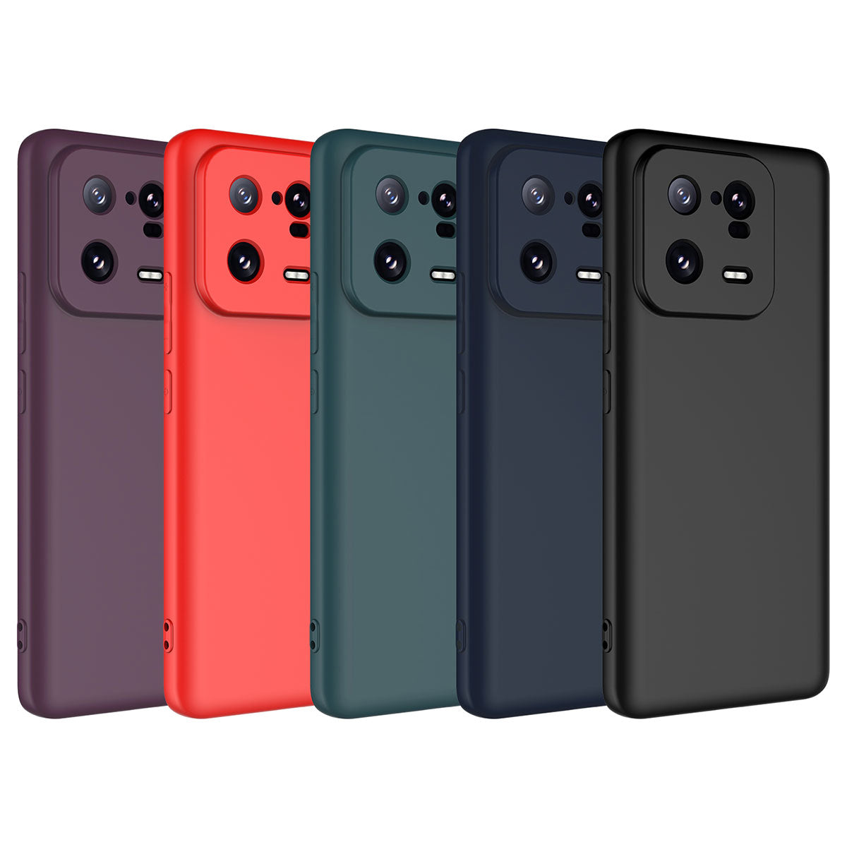 Xiaomi Mi 13 Pro Kılıf Zore Mara Lansman Kapak Koyu Yeşil