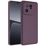 Xiaomi Mi 13 Pro Kılıf Zore Mara Lansman Kapak Koyu Mor