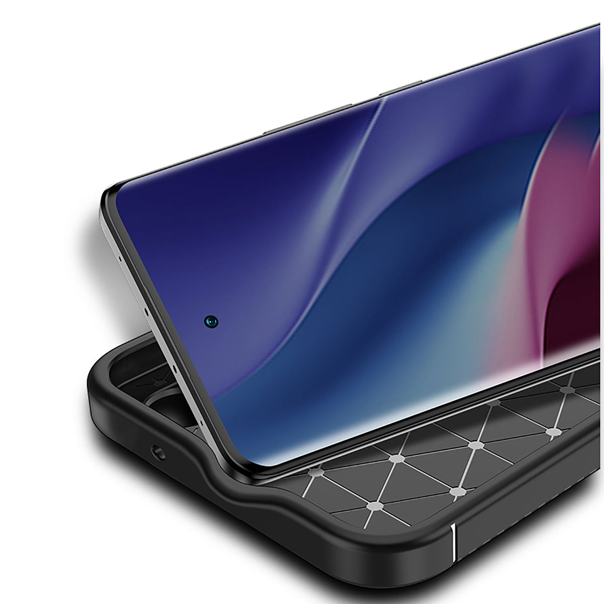 Xiaomi Mi 13 Pro Kılıf Zore Negro Silikon Kapak Siyah