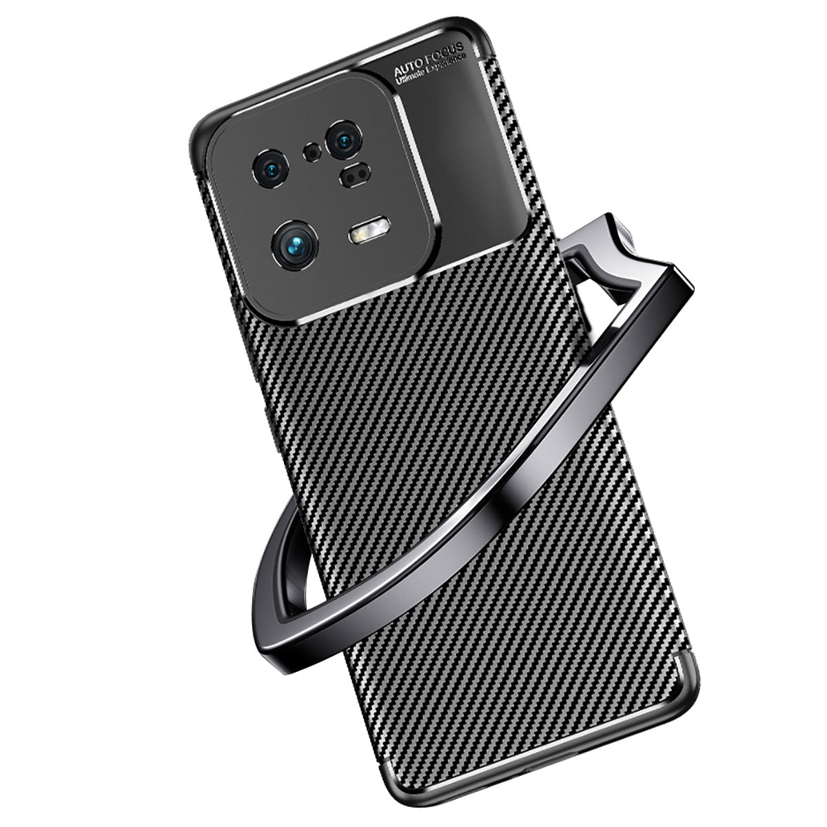 Xiaomi Mi 13 Pro Kılıf Zore Negro Silikon Kapak Siyah