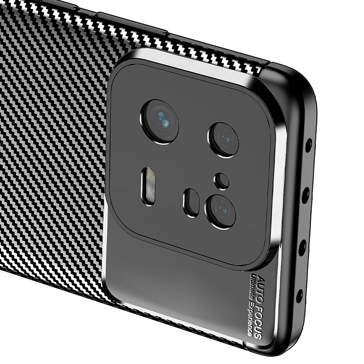 Xiaomi Mi 13 Pro Kılıf Zore Negro Silikon Kapak Siyah