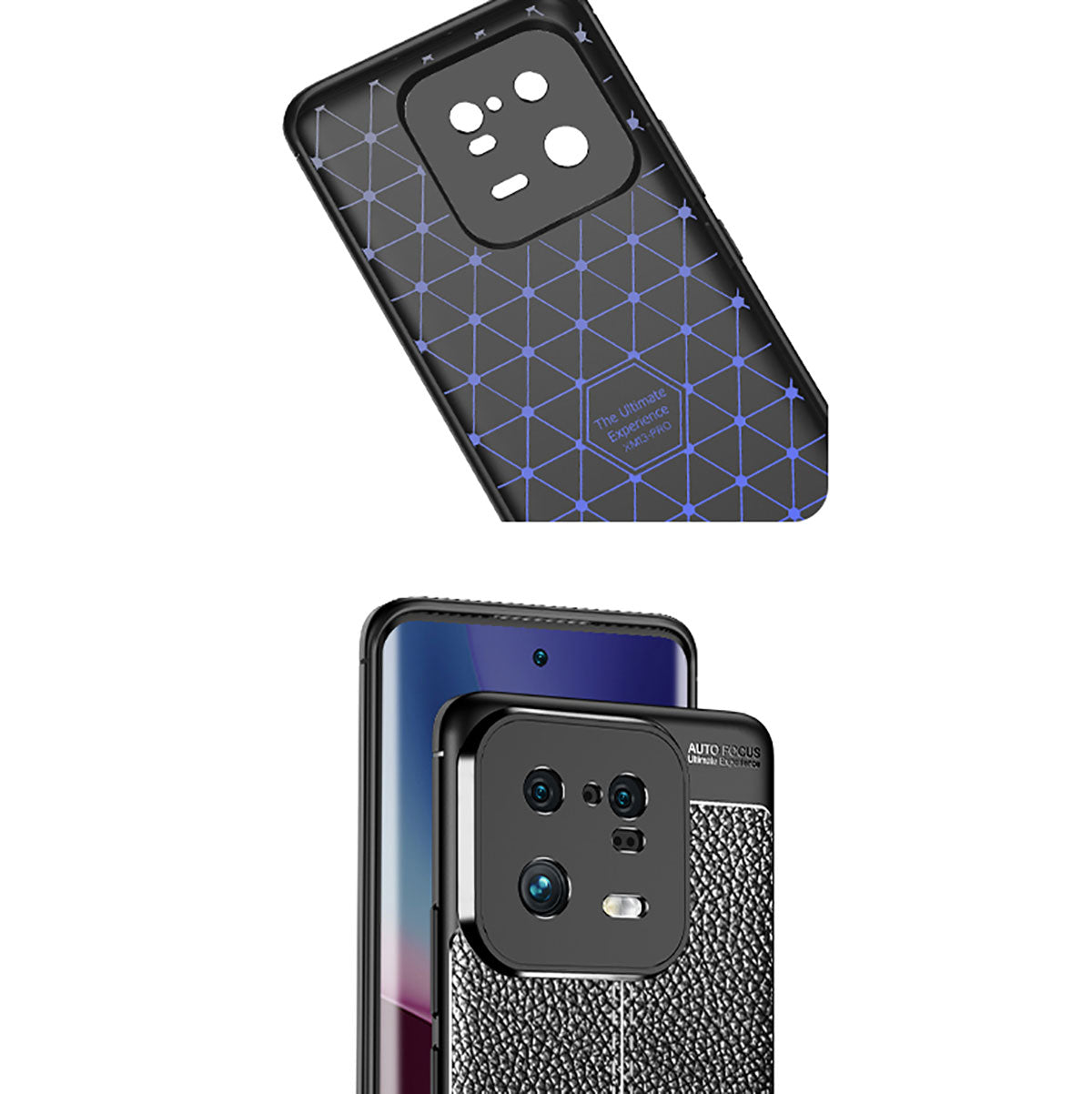 Xiaomi Mi 13 Pro Kılıf Zore Niss Silikon Kapak Siyah