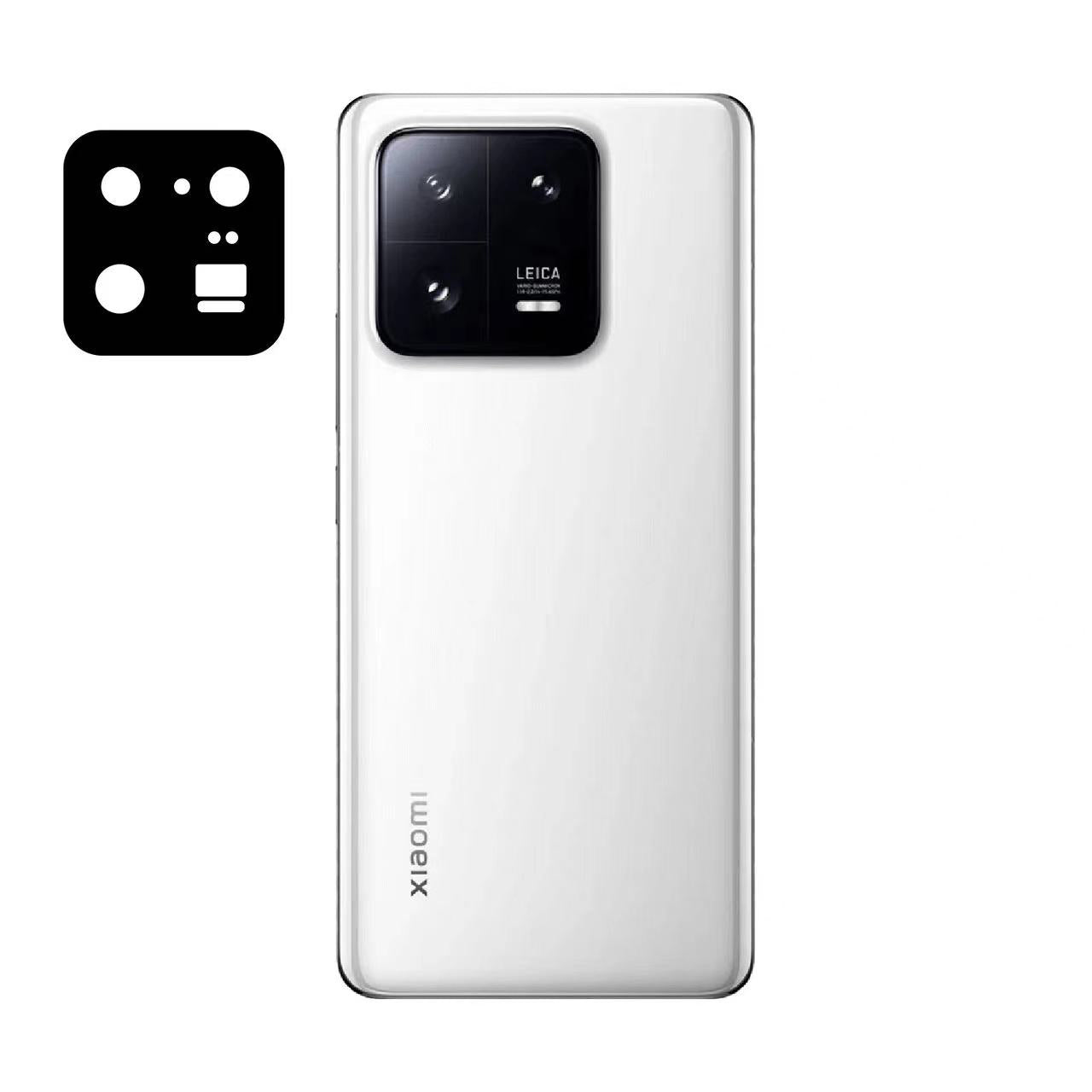Xiaomi Mi 13 Pro Zore 3D Kamera Camı Siyah