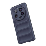 Xiaomi Mi 13 Ultra Kılıf Esnek TPU Oyuklu Arka Yüzey Tasarımlı Zore Etnik Silikon Kapak Siyah