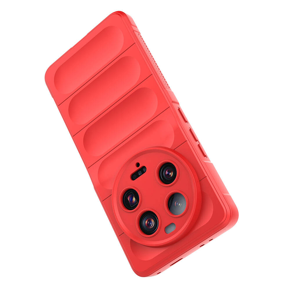 Xiaomi Mi 13 Ultra Kılıf Esnek TPU Oyuklu Arka Yüzey Tasarımlı Zore Etnik Silikon Kapak Lacivert