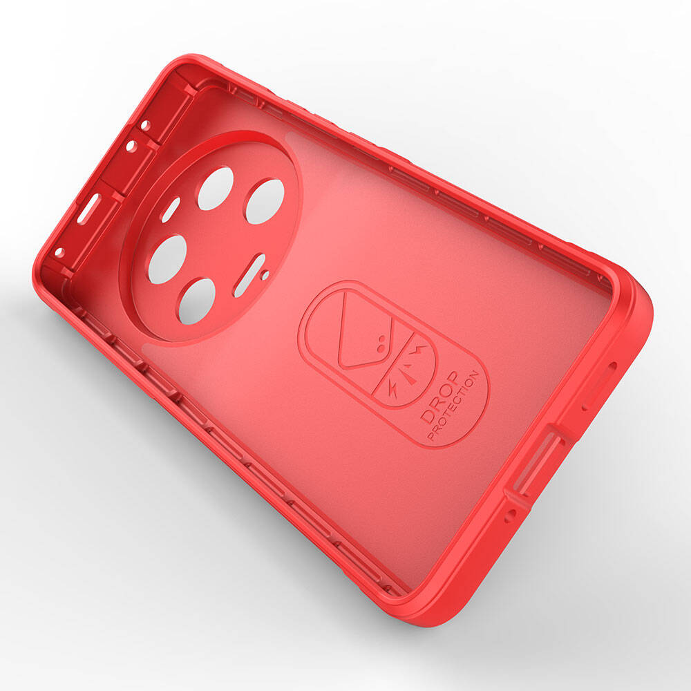 Xiaomi Mi 13 Ultra Kılıf Esnek TPU Oyuklu Arka Yüzey Tasarımlı Zore Etnik Silikon Kapak Koyu Yeşil