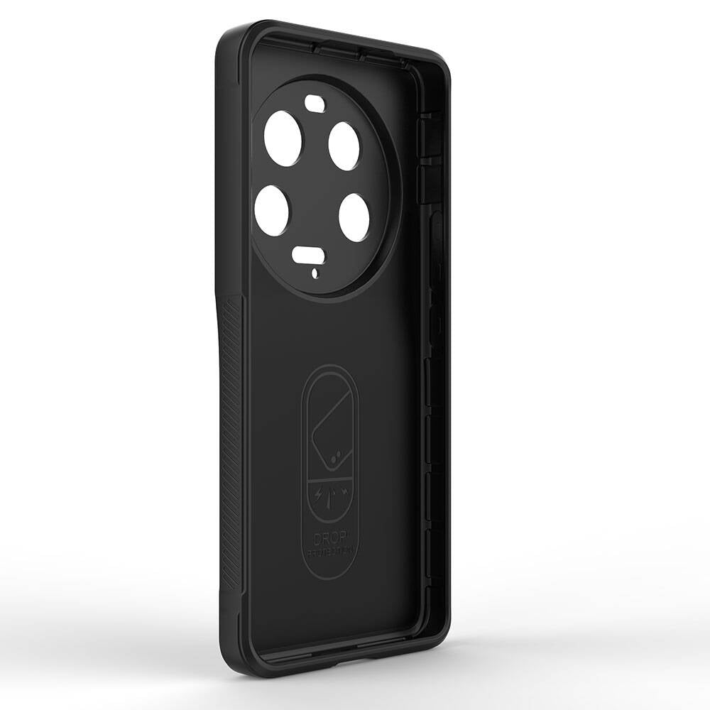Xiaomi Mi 13 Ultra Kılıf Esnek TPU Oyuklu Arka Yüzey Tasarımlı Zore Etnik Silikon Kapak Lacivert