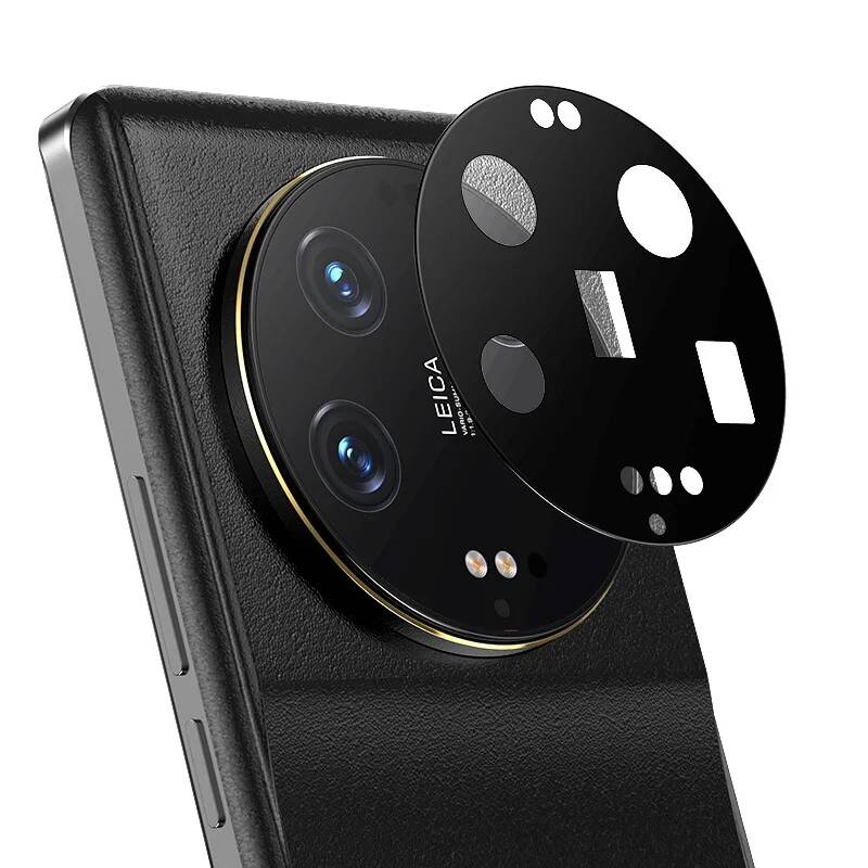 Xiaomi Mi 13 Ultra Zore 3D Kamera Camı Siyah