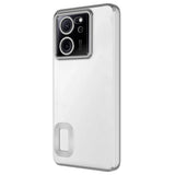 Xiaomi Mi 13T Kılıf Kamera Korumalı Logo Gösteren Zore Omega Kapak Sierra Mavi