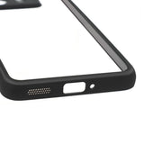 Xiaomi Mi 13T Kılıf Kamera Korumalı Şeffaf Arka Yüzey Zore New Roll Kapak Siyah