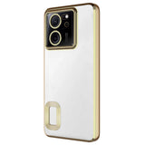 Xiaomi Mi 13T Pro Kılıf Kamera Korumalı Logo Gösteren Zore Omega Kapak Lila