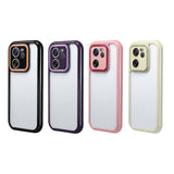 Xiaomi Mi 13T Pro Kılıf Kamera Korumalı Renkli Kenar ve Çerçeve Tasarımlı Zore Vitamin Kapak Yeşil