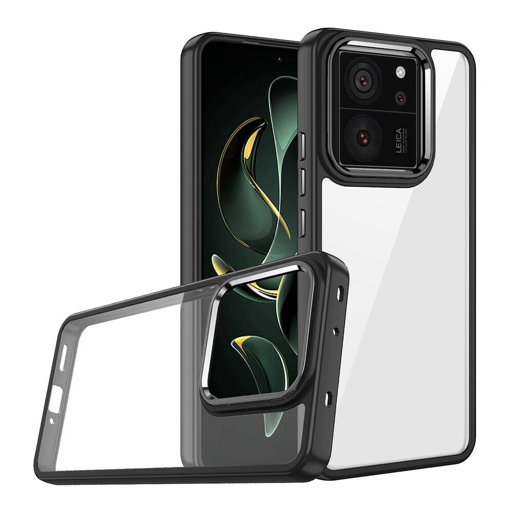 Xiaomi Mi 13T Pro Kılıf Zore Flora Kapak Lila