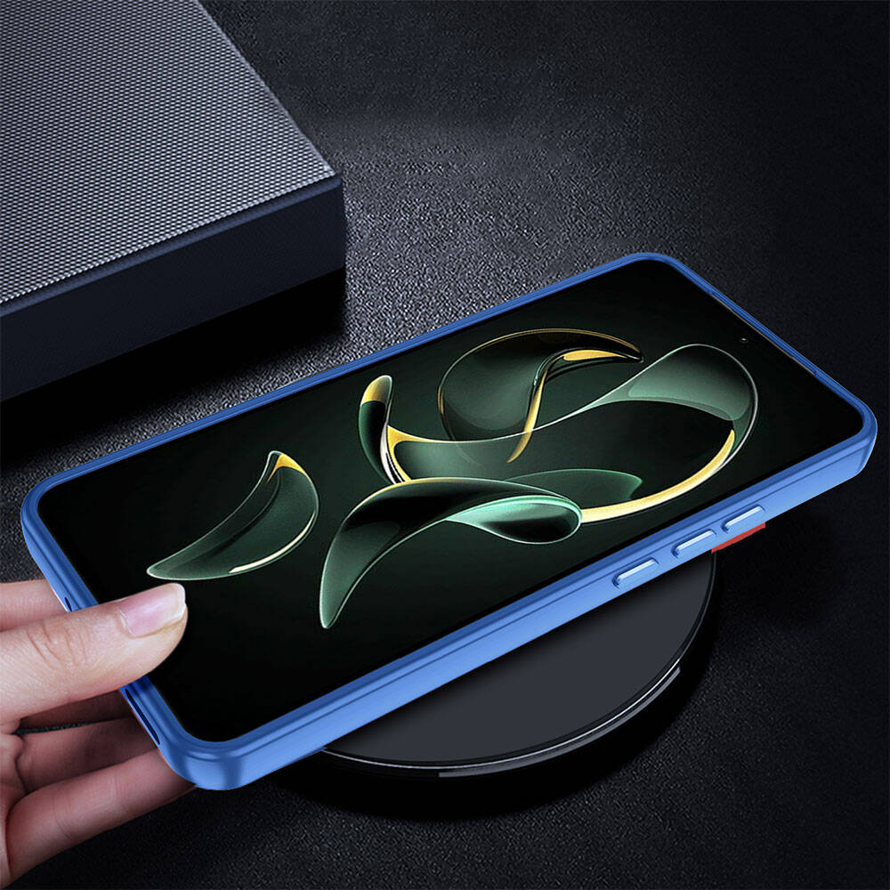 Xiaomi Mi 13T Pro Kılıf Zore Flora Kapak Siyah