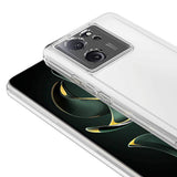 Xiaomi Mi 13T Pro Kılıf Zore Süper Silikon Kapak Renksiz