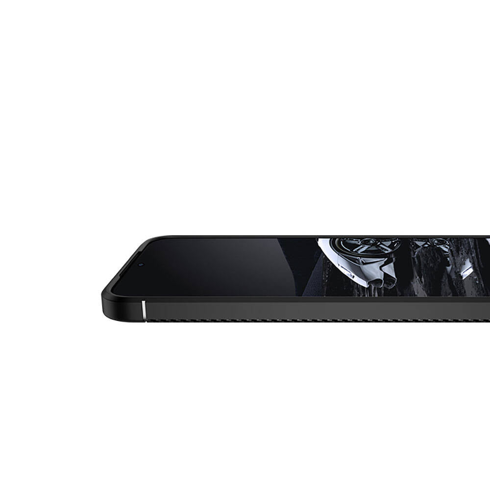 Xiaomi Mi 14 Kılıf Zore Negro Silikon Kapak Siyah