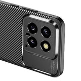 Xiaomi Mi 14 Kılıf Zore Negro Silikon Kapak Siyah