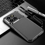 Xiaomi Mi 14 Kılıf Zore Negro Silikon Kapak Siyah