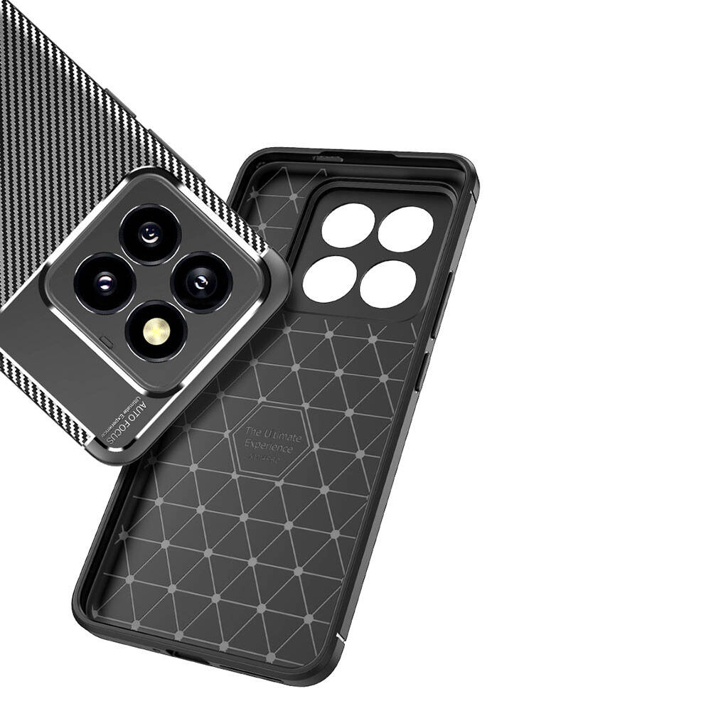 Xiaomi Mi 14 Pro Kılıf Zore Negro Silikon Kapak Siyah
