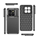 Xiaomi Mi 14 Pro Kılıf Zore Negro Silikon Kapak Siyah