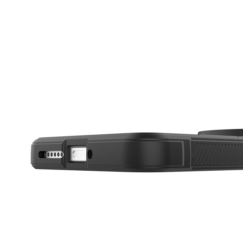 Xiaomi Mi 14 Ultra Kılıf Esnek TPU Oyuklu Arka Yüzey Tasarımlı Zore Etnik Silikon Kapak Siyah