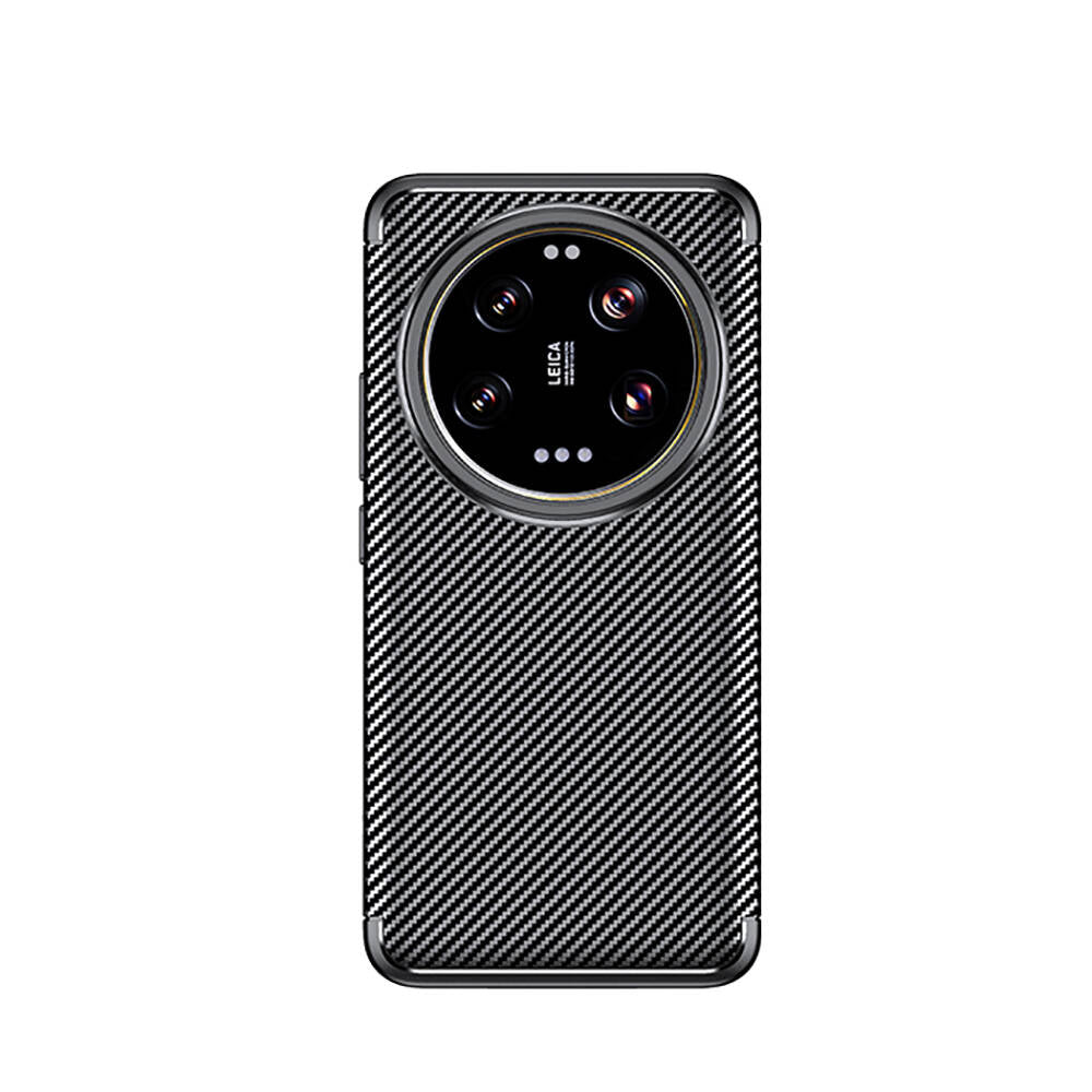 Xiaomi Mi 14 Ultra Kılıf Zore Negro Silikon Kapak Siyah