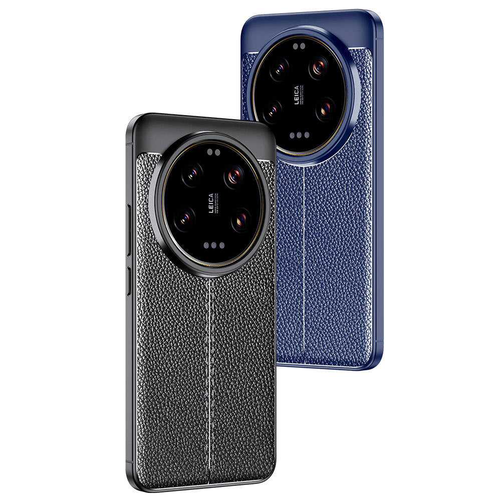 Xiaomi Mi 14 Ultra Kılıf Zore Niss Silikon Kapak Lacivert