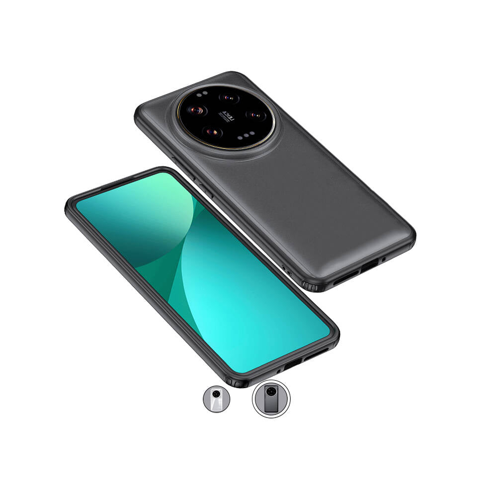 Xiaomi Mi 14 Ultra Kılıf Zore Volks Kapak Siyah