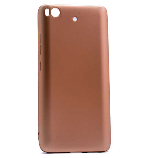 Xiaomi Mi 5s Kılıf Zore Premier Silikon Kapak Gold