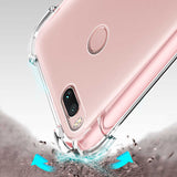 Xiaomi Mi 5X Kılıf Zore Nitro Anti Shock Silikon Renksiz