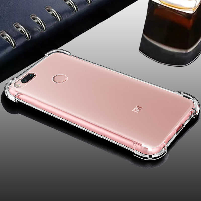Xiaomi Mi 5X Kılıf Zore Nitro Anti Shock Silikon Renksiz