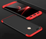 Xiaomi Mi 5x Kılıf Zore Ays Kapak Siyah-Kırmızı