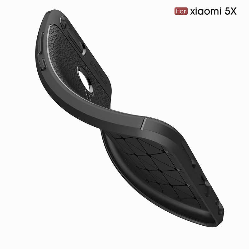 Xiaomi Mi 5x Kılıf Zore Niss Silikon Kapak Gri