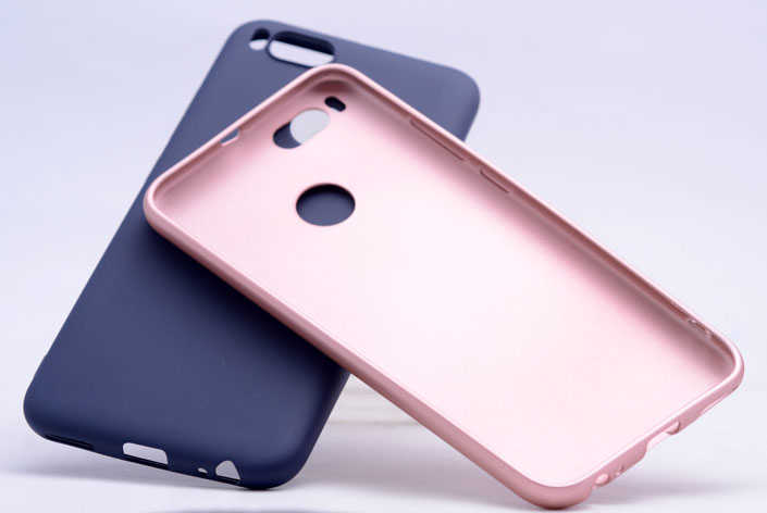 Xiaomi Mi 5x Kılıf Zore Premier Silikon Kapak Lacivert