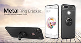 Xiaomi Mi 5X Kılıf Zore Ravel Silikon Kapak Siyah-Rose Gold