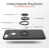 Xiaomi Mi 5X Kılıf Zore Ravel Silikon Kapak Siyah-Kırmızı