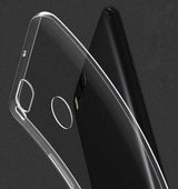 Xiaomi Mi 6 Kılıf Zore Süper Silikon Kapak Renksiz