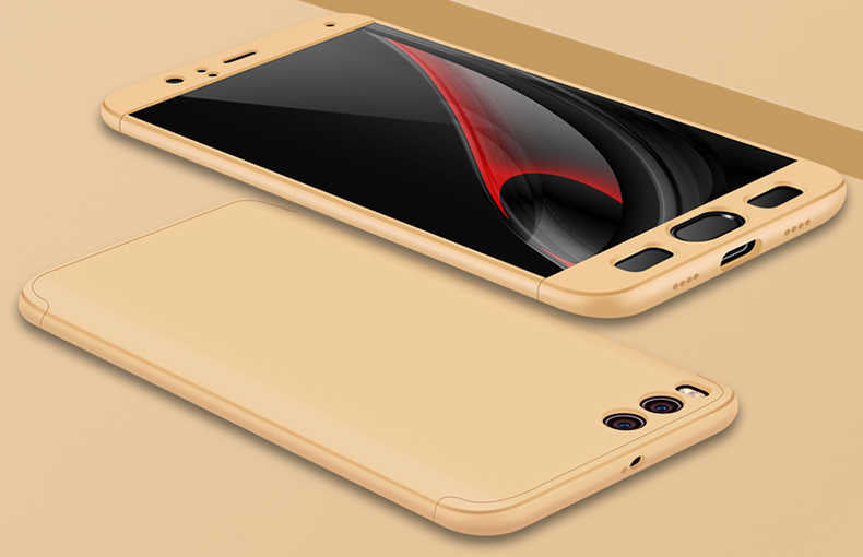 Xiaomi Mi 6 Kılıf Zore Ays Kapak Gold