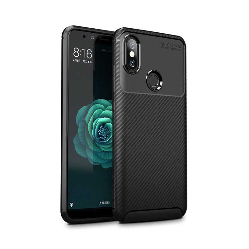 Xiaomi Mi 6X Kılıf Zore Negro Silikon Kapak Lacivert