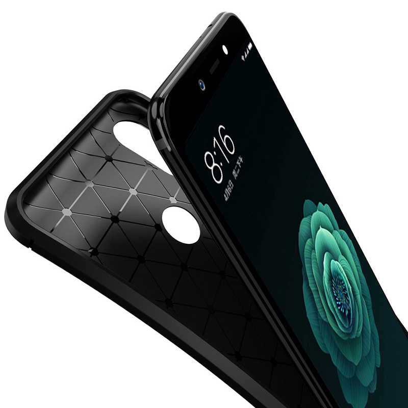 Xiaomi Mi 6X Kılıf Zore Negro Silikon Kapak Lacivert