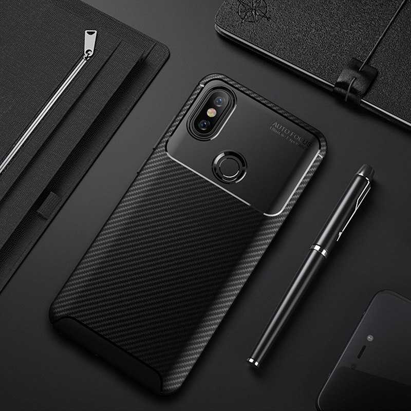 Xiaomi Mi 6X Kılıf Zore Negro Silikon Kapak Siyah