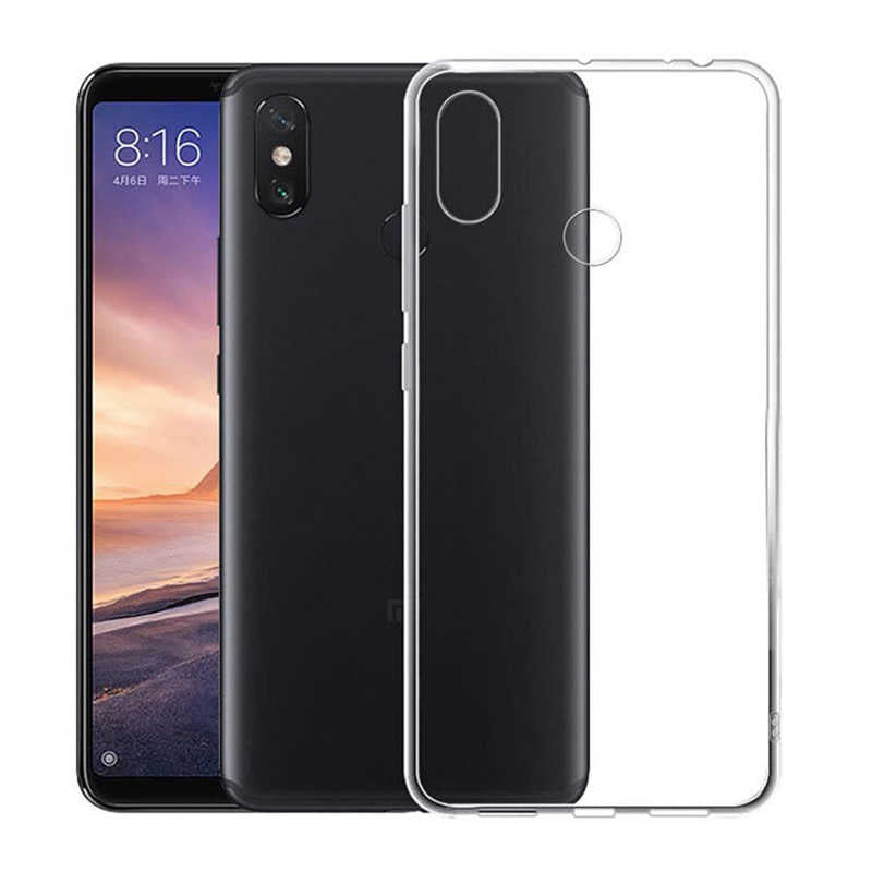 Xiaomi Mi 6X Kılıf Zore Süper Silikon Kapak Renksiz