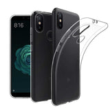 Xiaomi Mi 6X Kılıf Zore Süper Silikon Kapak Renksiz